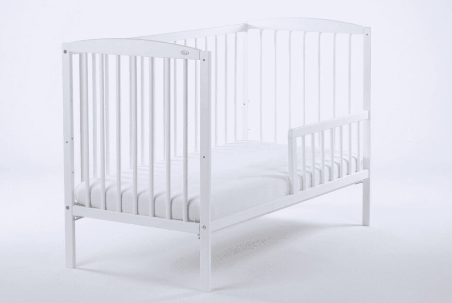 Elvisia Dětská postýlka CLASICO DELUXE | bílá 60 x 120 cm - main (6)