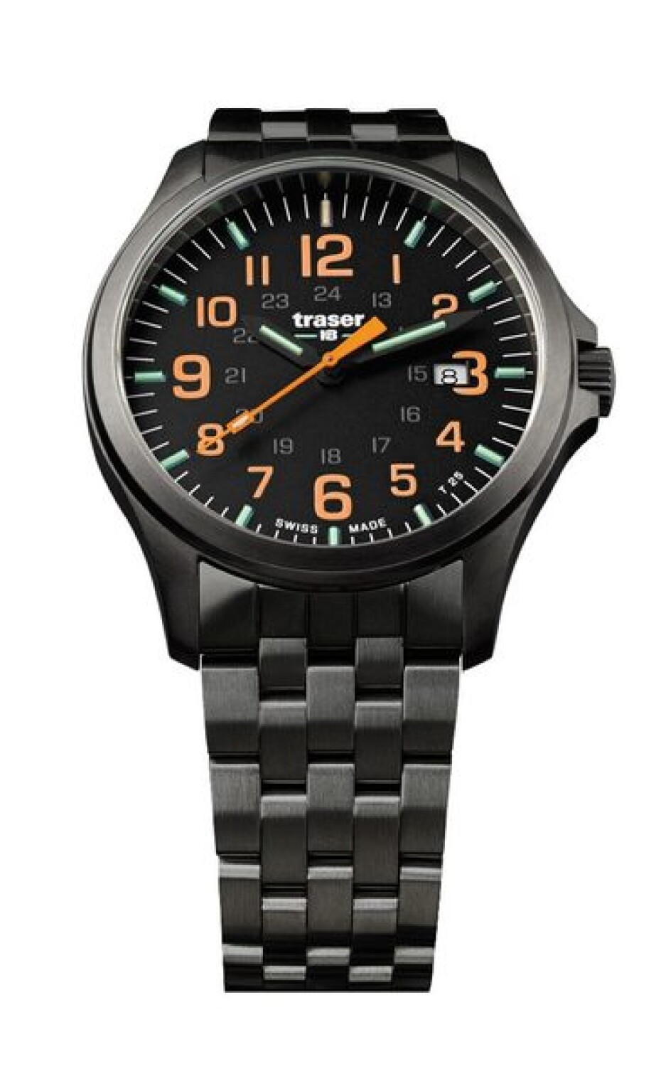 Traser P67 Officer Pro GunMetal Black/Orange Ocel - main (0)