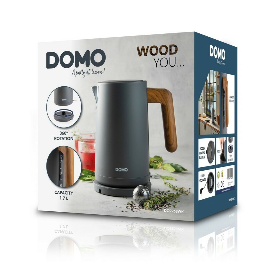 DOMO DO9268WK rychlovarná konvice WOOD YOU - main (17)