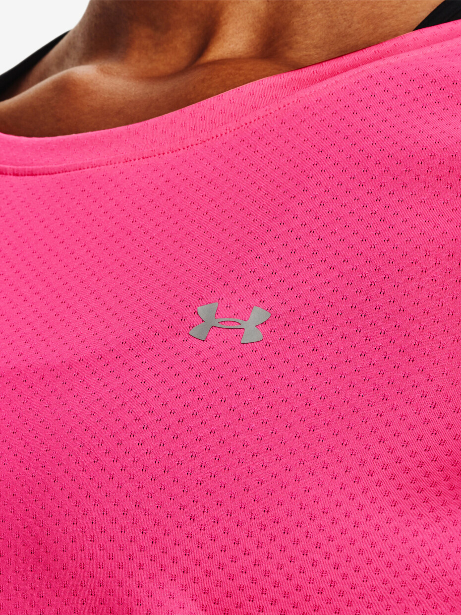 Under Armour UA HG Armour SS PNK růžové - main (2)