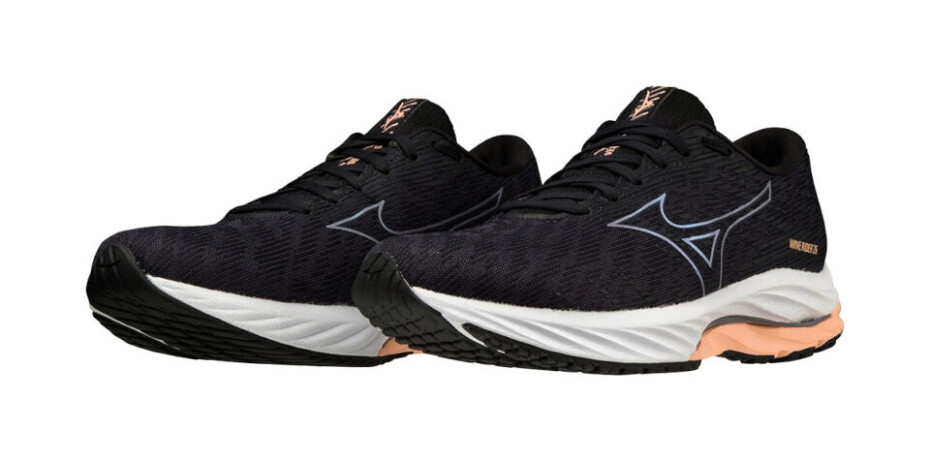 Dámská běžecká obuv Mizuno  Wave Rider 26 Odyssey Gray/Quicksilver/Salmon  UK 3 - main (7)