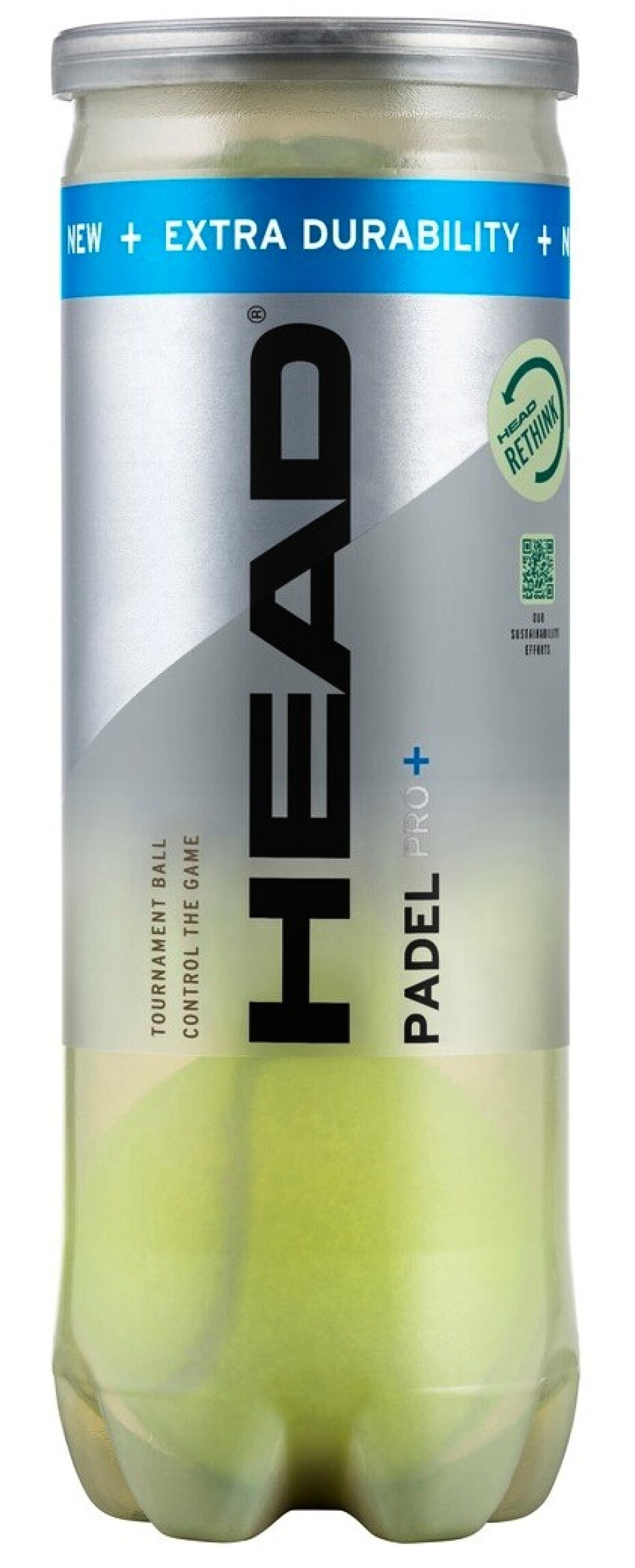 Padelové míče Head  Padel Pro+ (3 Pack) - main (0)