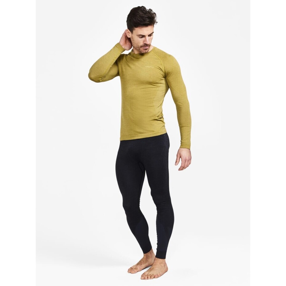 Pánské tričko Craft  CORE Dry Active Comfort LS Brown S - main (1)