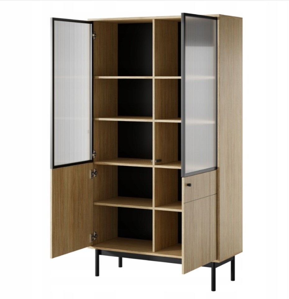 ArtPS Vitrína JAPANESE WT104 | oak line - main (3)