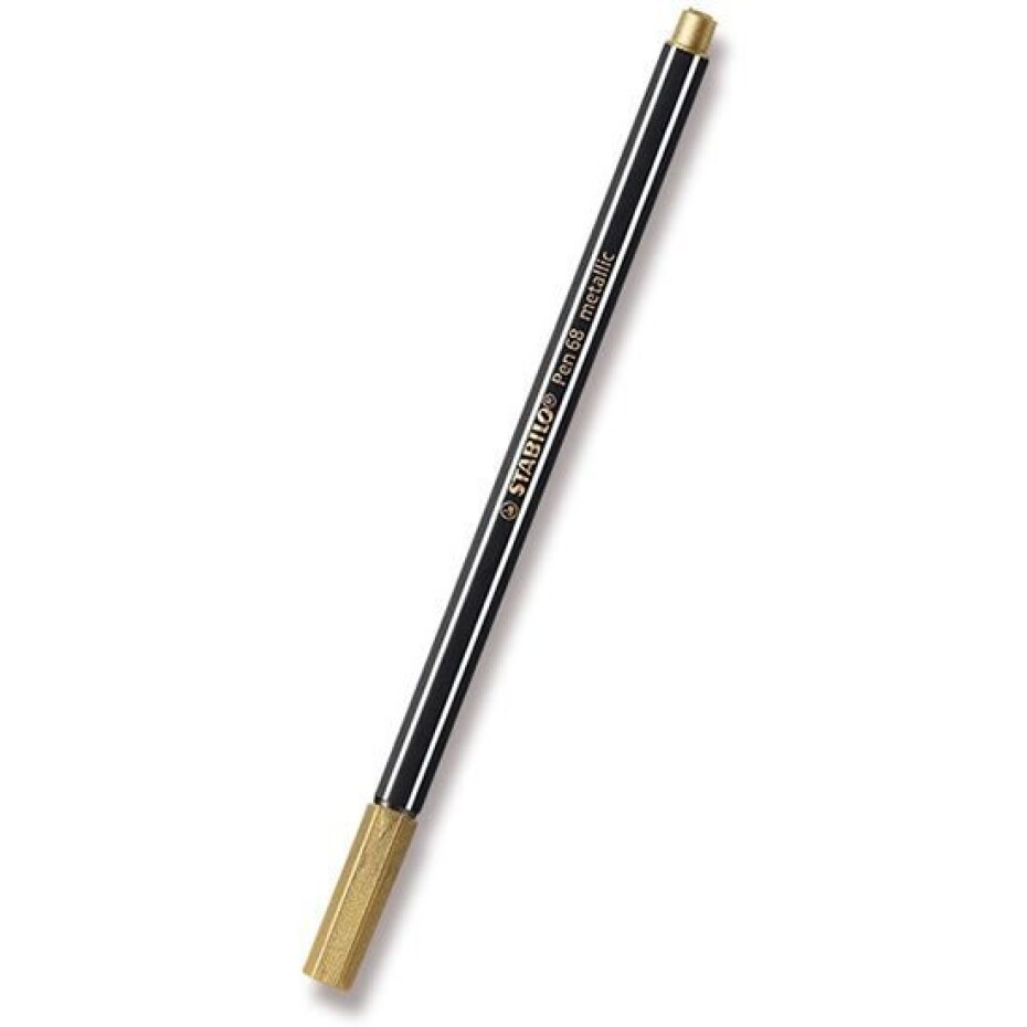 Fixa STABILO Pen 68 zlatá metallic - main (0)