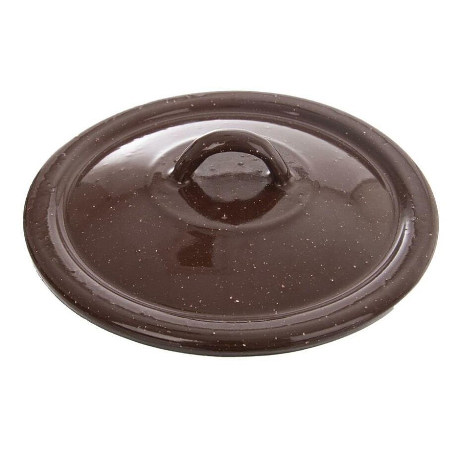 Orion Smaltovaná poklice Brown, 16 cm, pr. 16 cm - main (0)