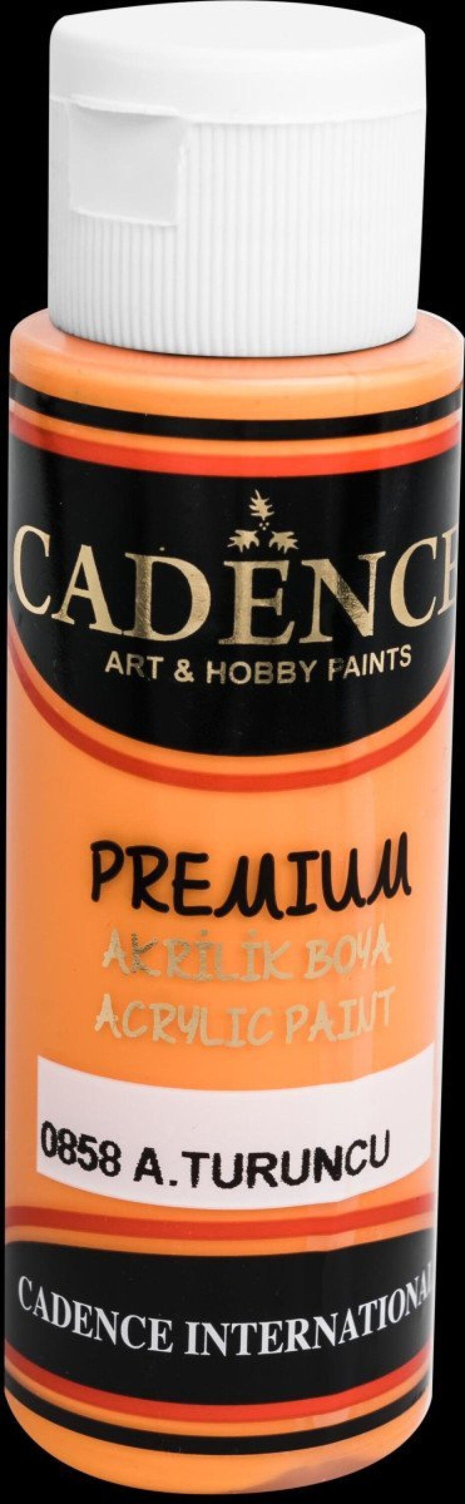 Akrylová barva Cadence Premium - světle oranžová / 70 ml - main (0)