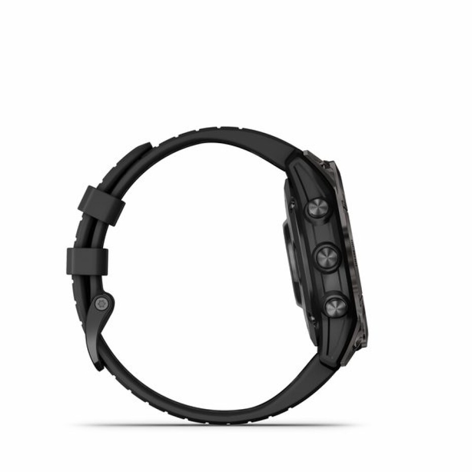 Garmin Fēnix 7 Pro Sapphire Solar Edition Carbon Gray DLC Titanium / Black Band - 010-02777-11 - main (6)