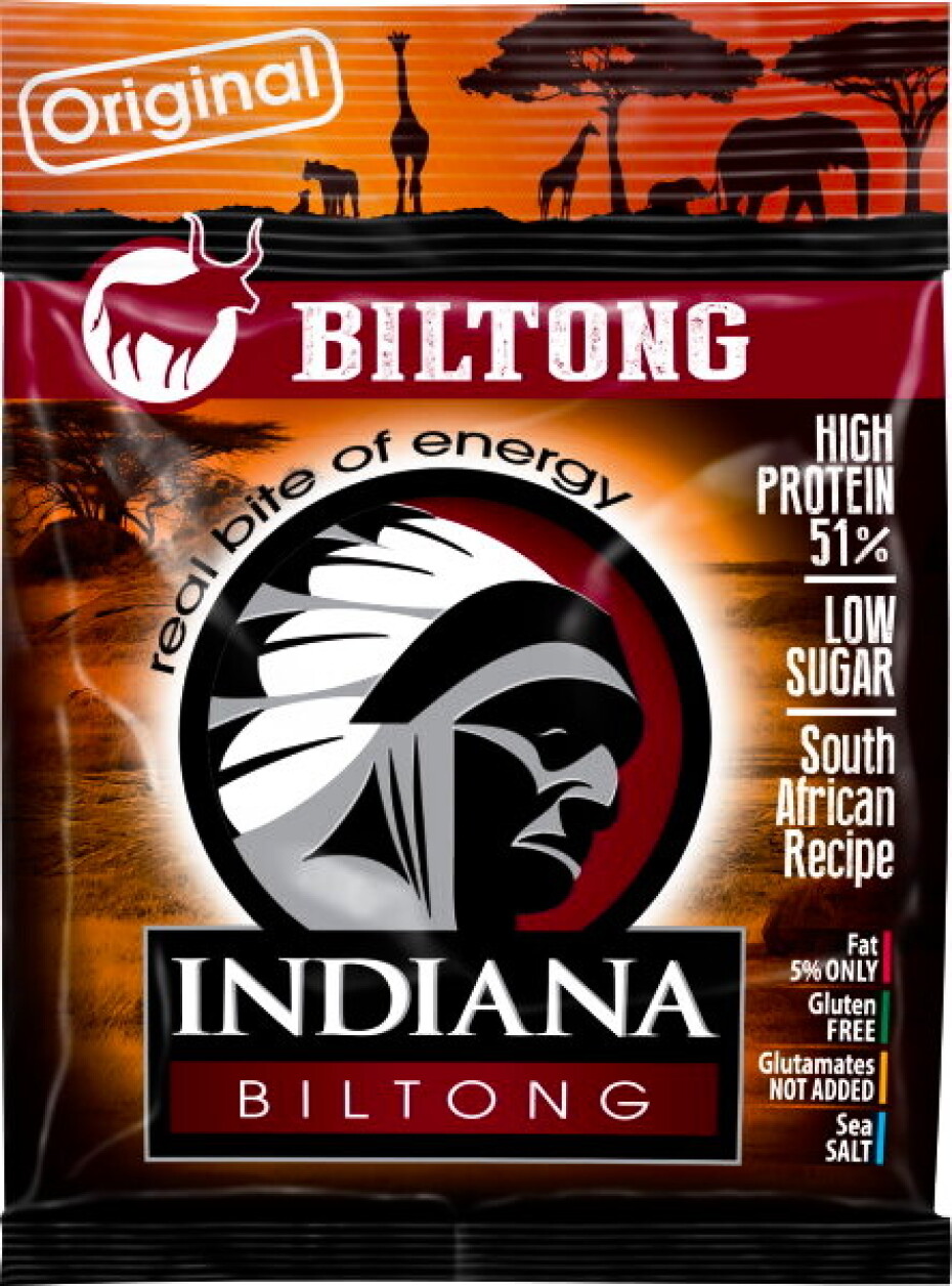 Indiana Biltong Jerky Original 25 g - main (0)