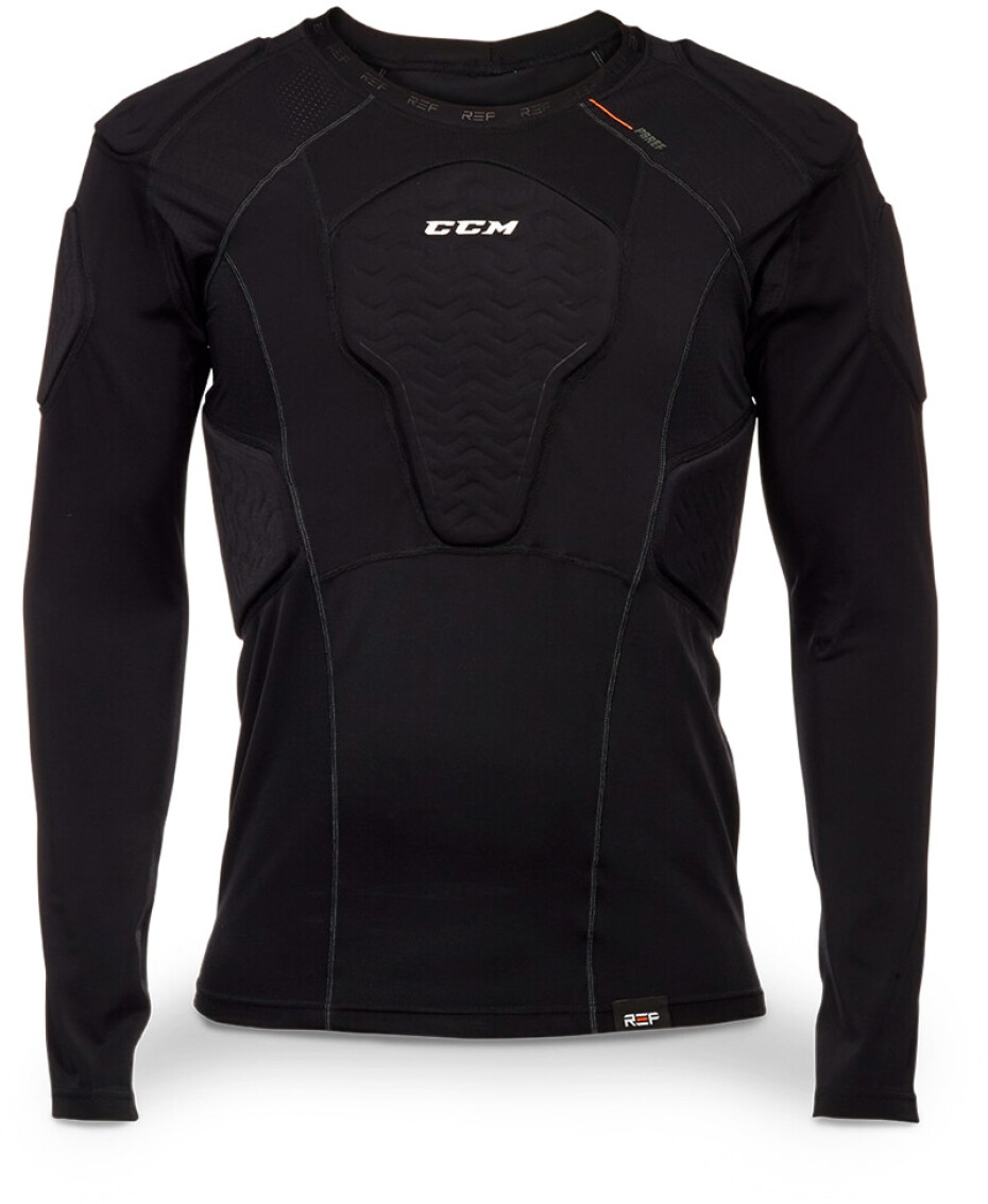 Pánské kompresní tričko CCM  Referee Padded Shirt Senior L - main (0)