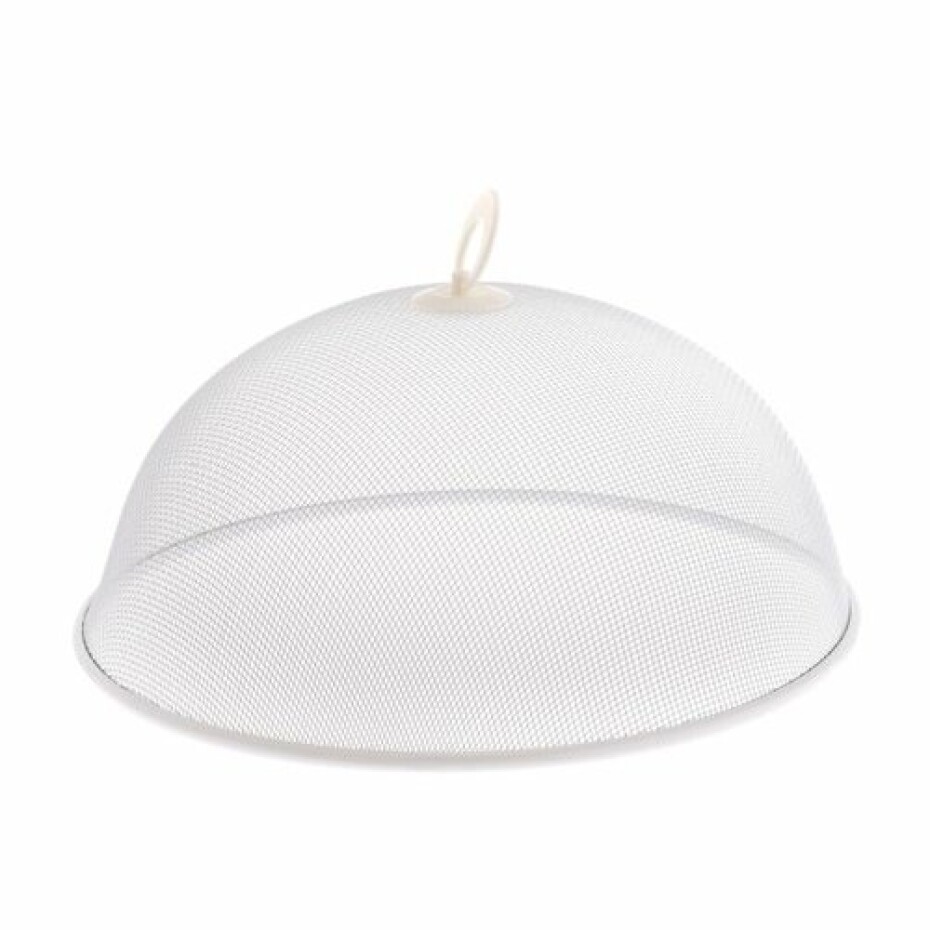 Kovový poklop na potraviny pr. 30 cm, bílá - main (0)
