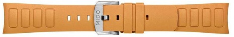 Řemínek Mido M603018730 oranžový k modelům Mido Multifort TV Big Date - main (2)