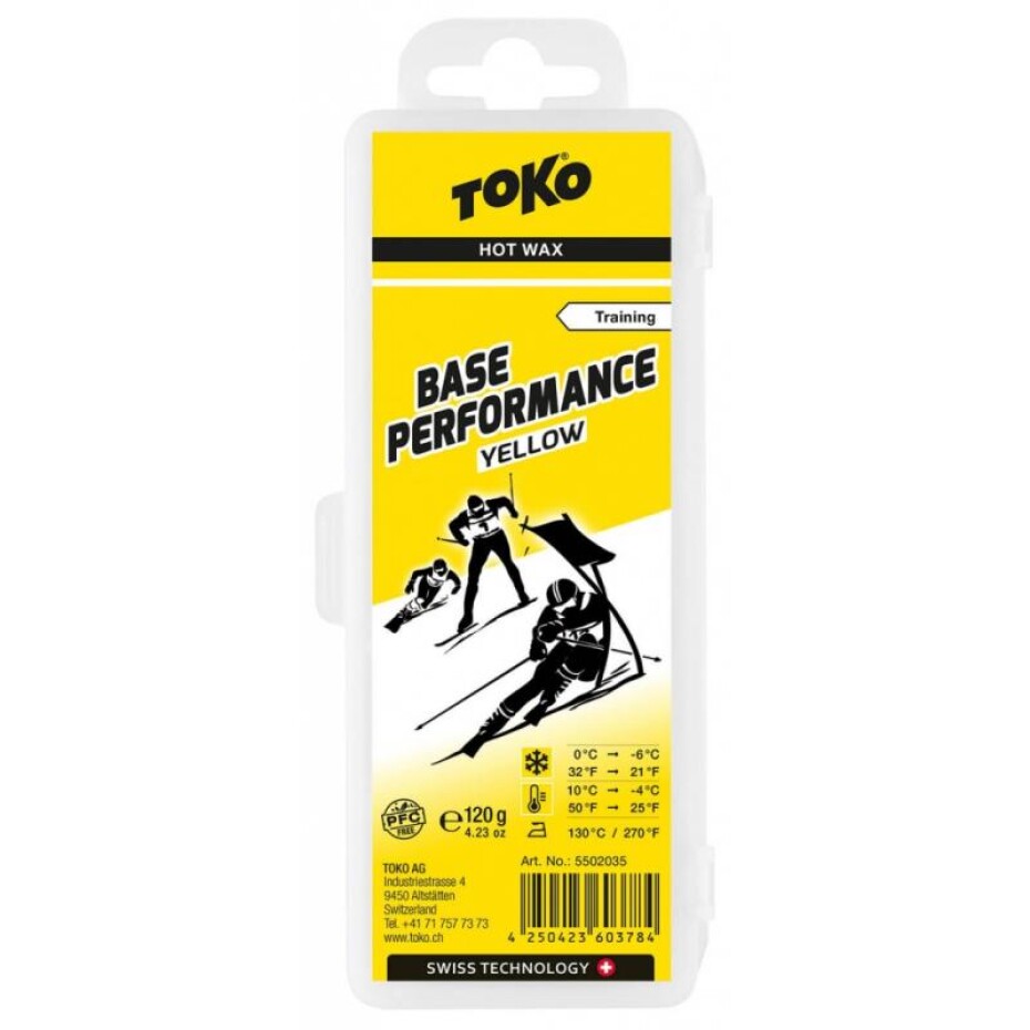 Toko Base Performance Hot Wax yellow 120g - main (0)