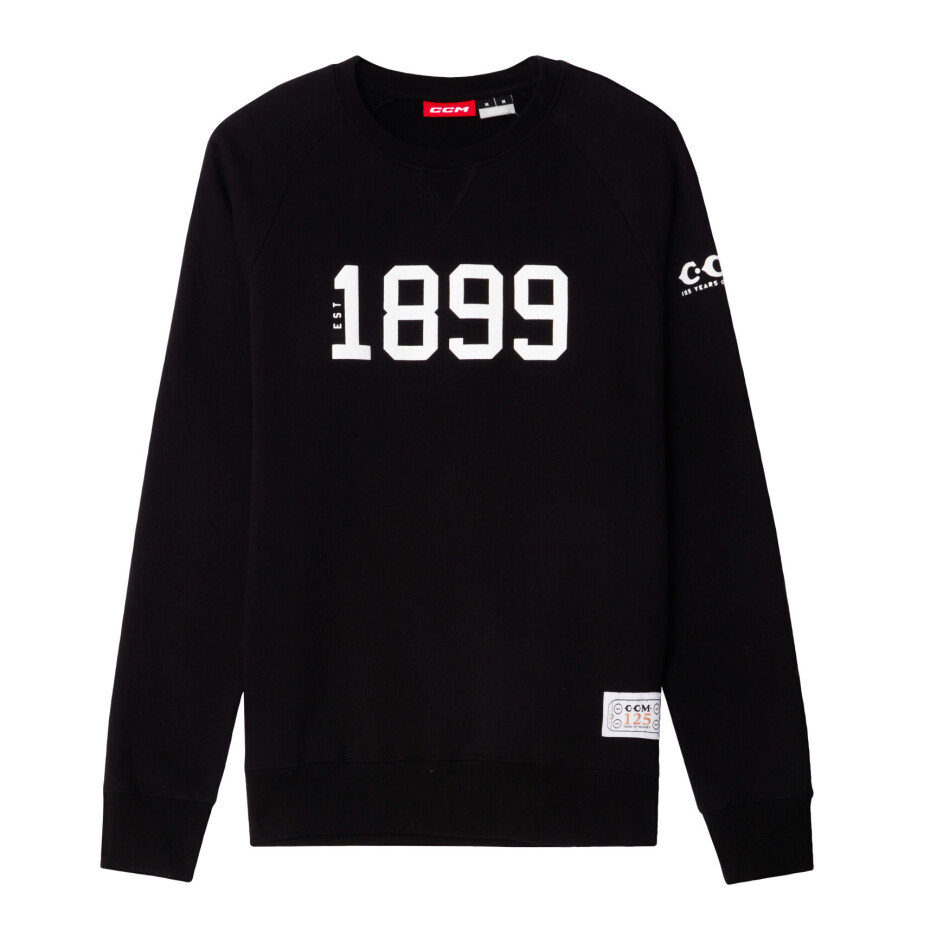 Pánská mikina CCM 125 Anniversary Fleece Crew Black M - main (0)