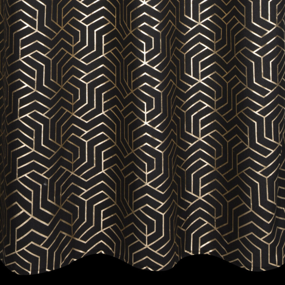 ArtFir Závěs SEMI K | černá 140 x 250 cm - main (6)