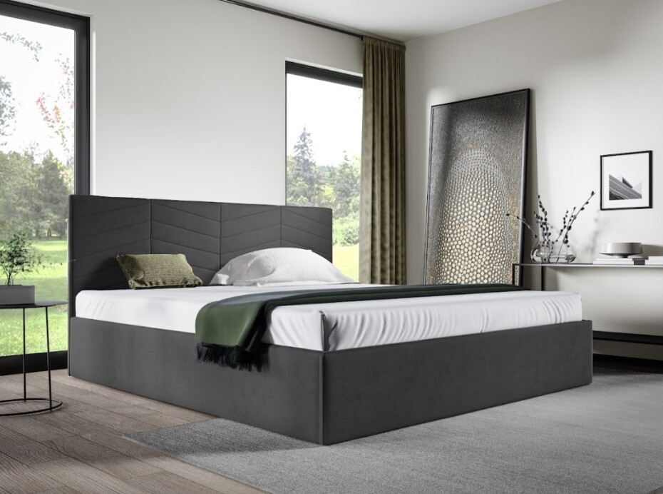 ArtPK Manželská postel LUCY 06 | 180 x 200 cm Barva: Trinity 15 - main (16)