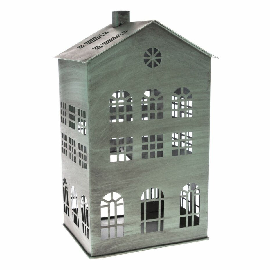 Kovový svícen Rustik House, 18 x 31 x 15 cm - main (0)