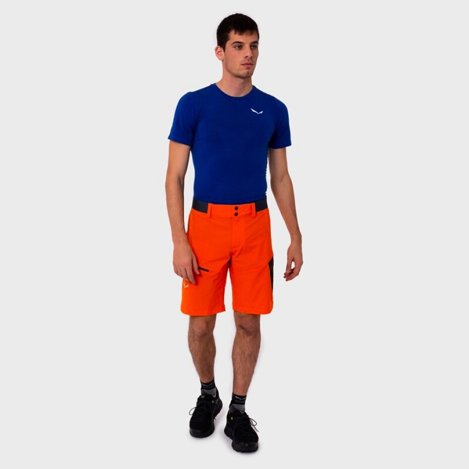 Salewa pánské kraťasy Pedroc Cargo 2 Dst Red Orange - main (3)