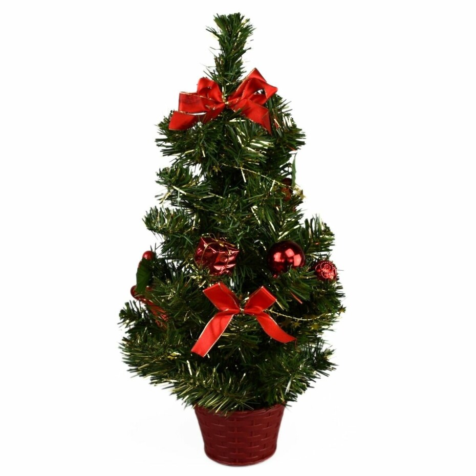 Vánoční stromek Newkirk červená, 50 cm - main (0)