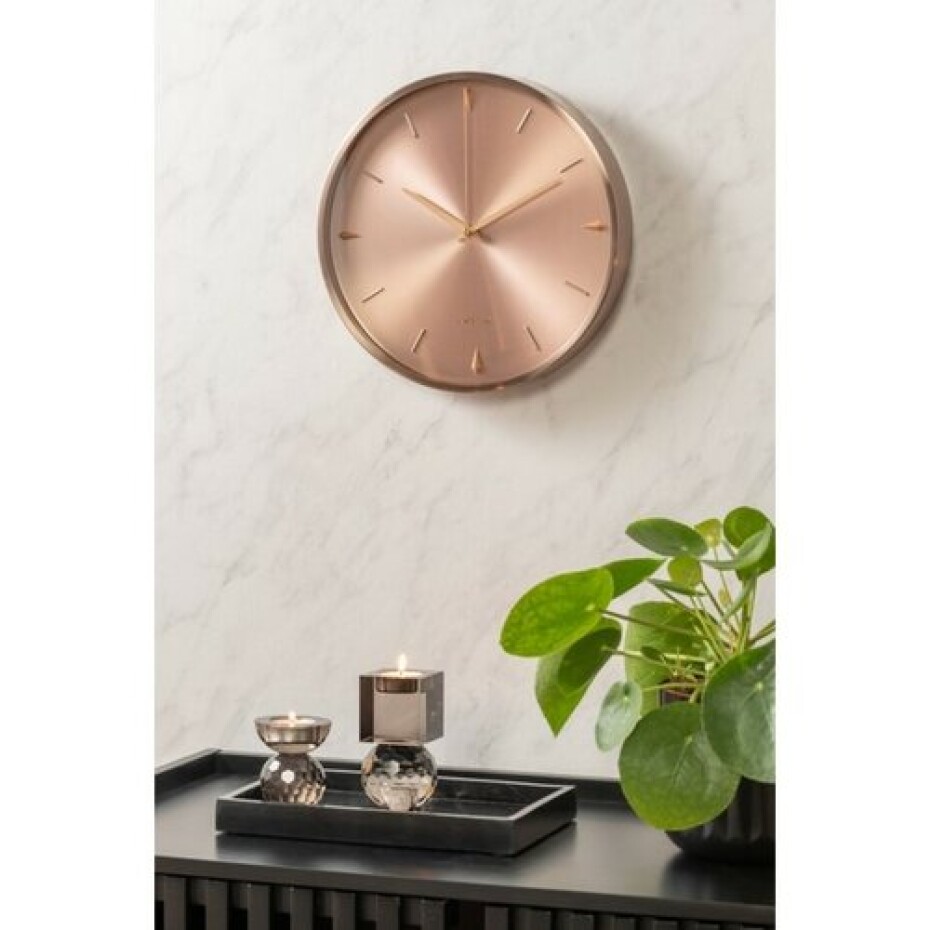Karlsson 5896RG designové nástěnné hodiny - main (2)