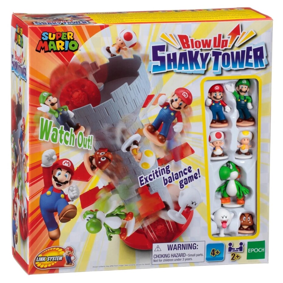 Super Mario Blow Up - Roztřesená věž, desková hra - main (0)