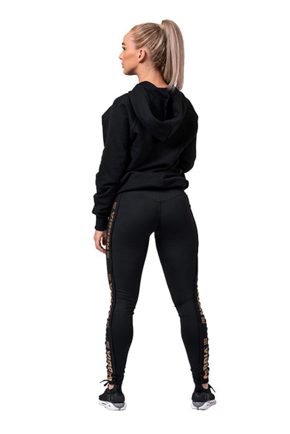 Dámské legíny Nebbia Intense Leggings Gold Classic 801 black XS - main (8)