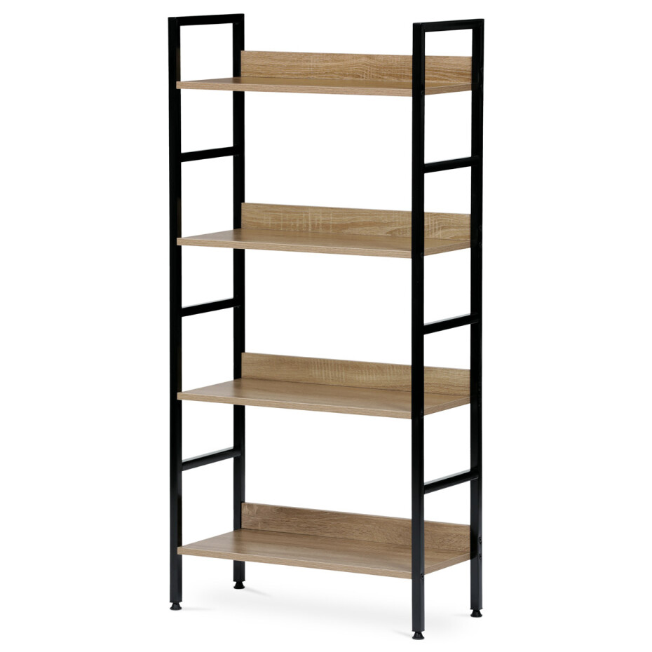 Regál GD-314 OAK Denny, 4 police, 60 x 27,5 x 125,5 cm - main (0)