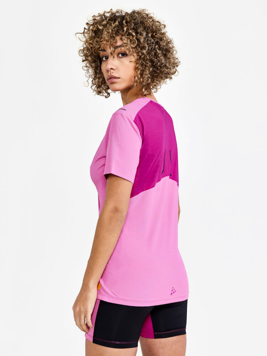 Craft PRO Hypervent SS Women's Tee Camelia Roxo - main (5)