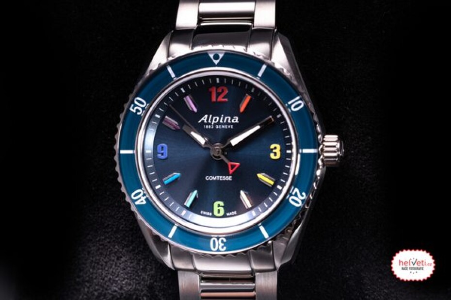 Alpina Comtesse Sport Quartz Rainbow Limited Edition AL-235NRB3C6B - main (5)