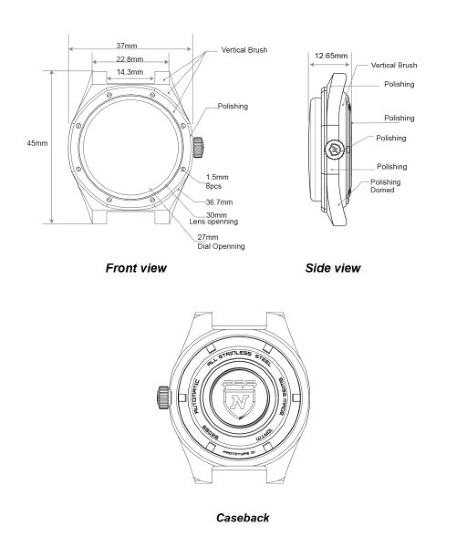 Nivada Grenchen F77 Blue 68001A77 - Bracelet - main (28)