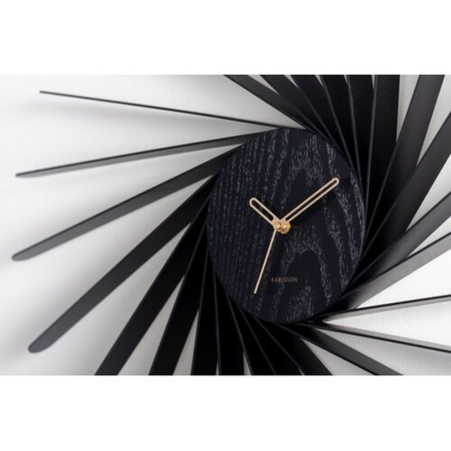 Karlsson 5890BK designové nástěnné hodiny - main (3)