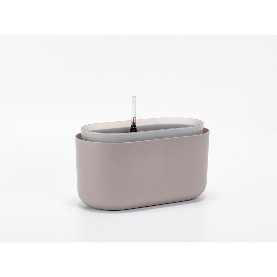 Plastia Samozavlažovací truhlík Tolita hnědá, 31 x 16 cm - main (1)