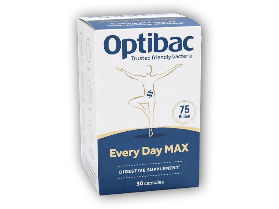 Optibac MAX Probiotika pro každý den 30 kapslí - main (0)