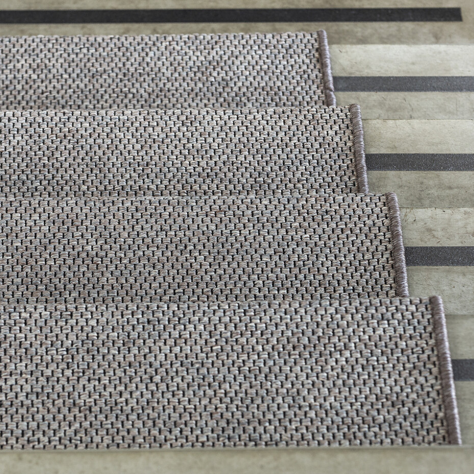 VOPI Nášlap na schody Nature obdelník tmavě béžová, 25 x 80 cm, 25 x 80 cm - main (4)