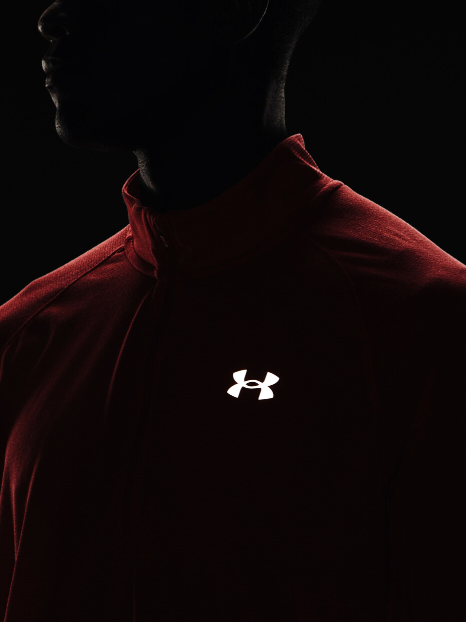 Under Armour UA STREAKER HALF ZIP červená - main (2)