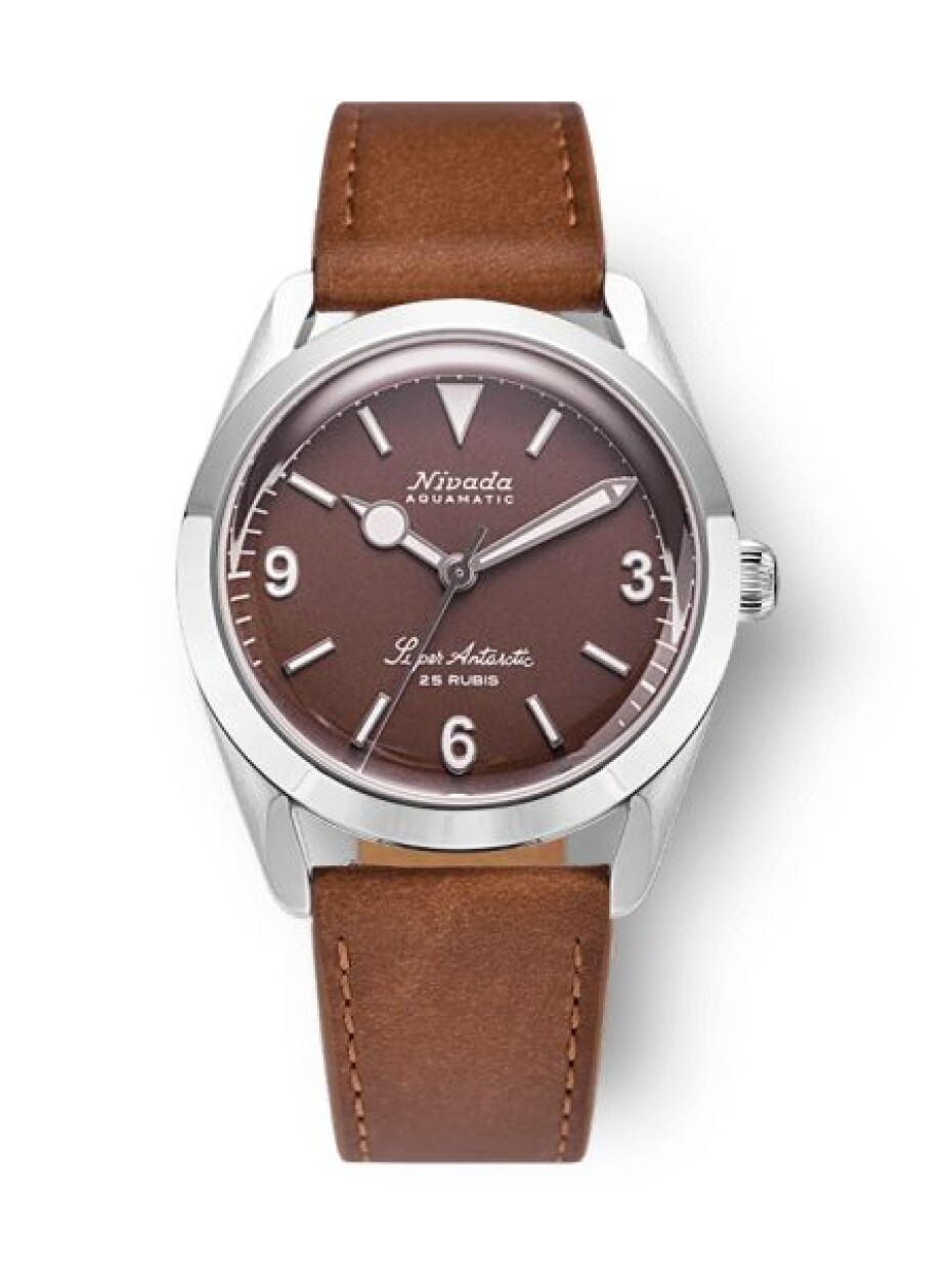 Nivada Grenchen Super Antarctic 3.6.9 Brown - Beads of rice - main (7)