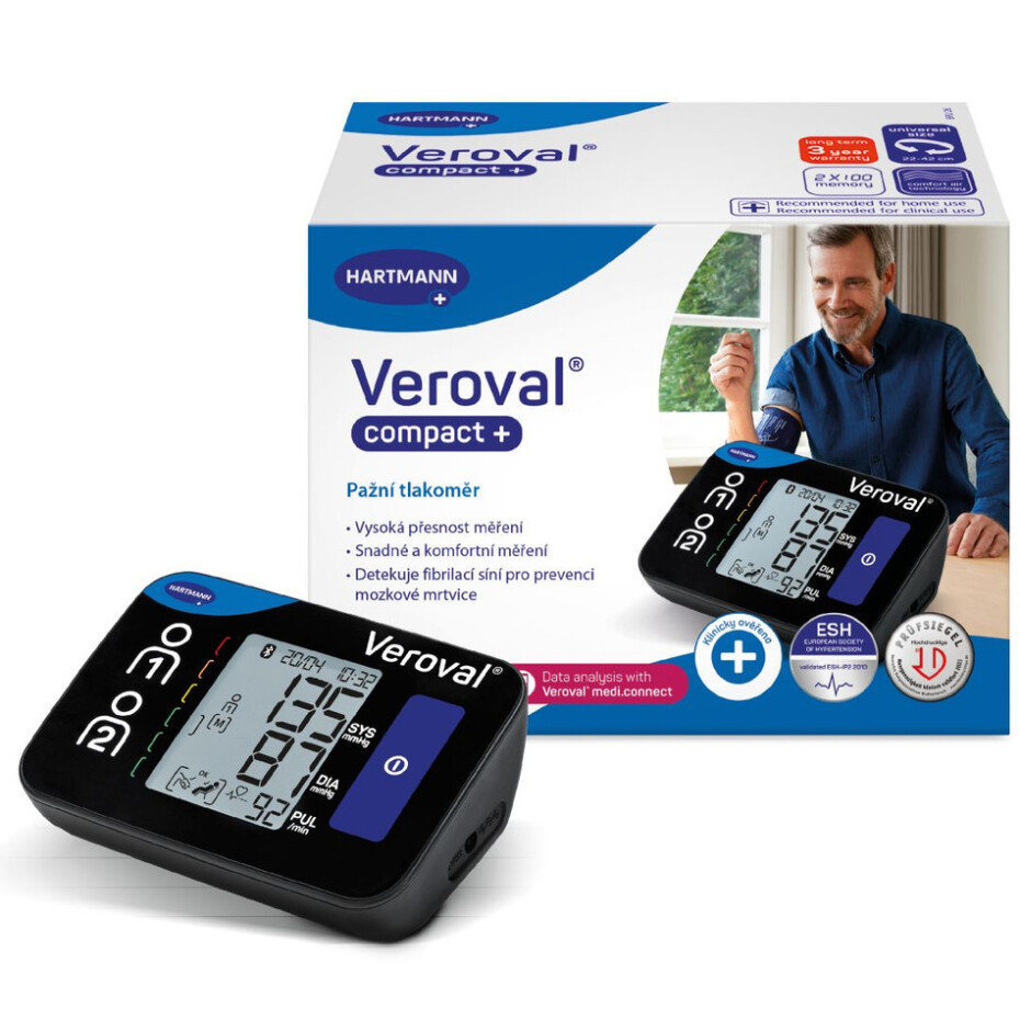 Hartmann Veroval Tlakoměr Compact Connect BPU26 s adaptérem - main (4)