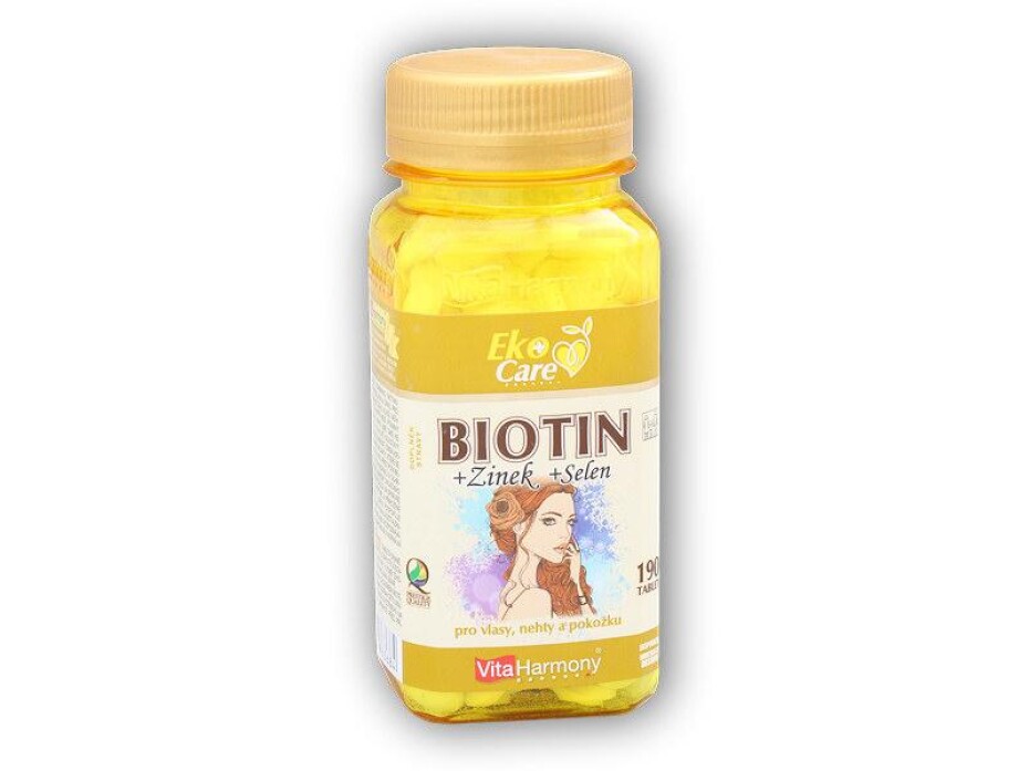 VitaHarmony Biotin 300mcg + Selen + Zinek 190 tablet - main (0)