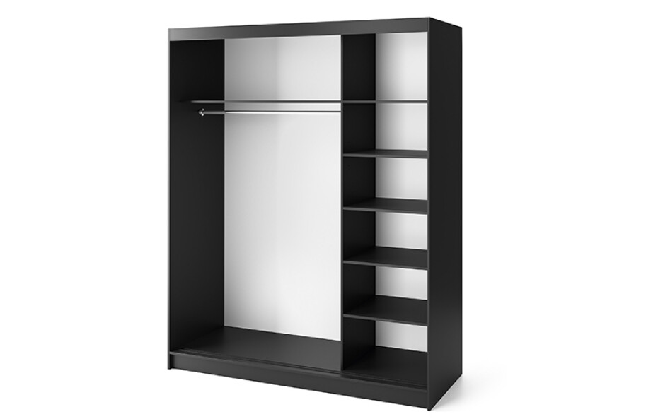 Artelta Šatní skříň MARRPHY III 180 | se zrcadlem - main (6)
