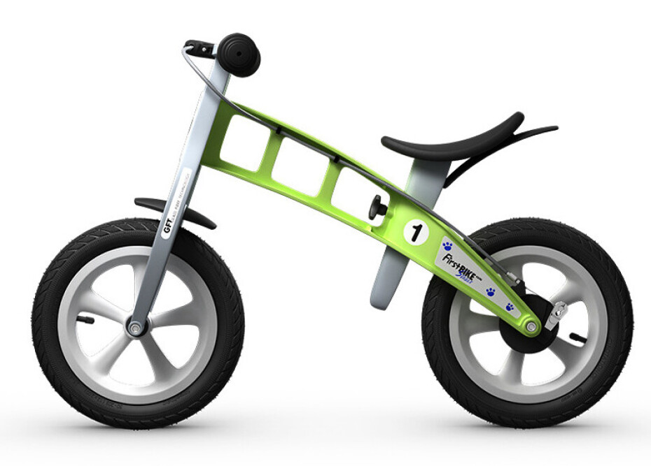 Dětské odrážedlo FirstBike  Street Green - main (0)