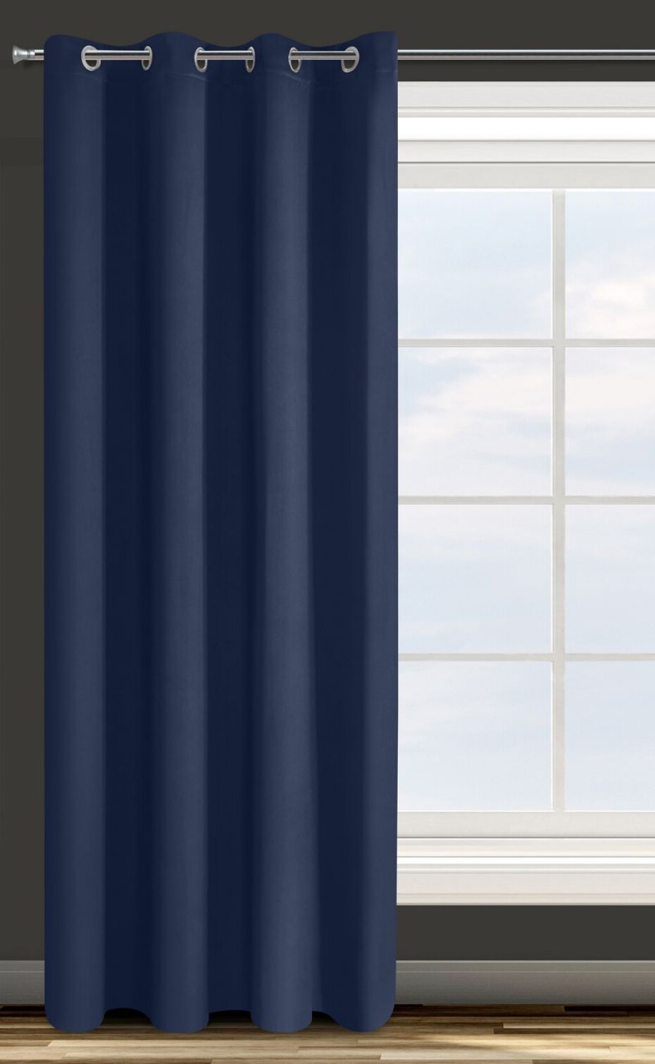 ArtFir Zatemňovací závěs PARISA K | tmavě modrá 135 x 250 cm - main (2)