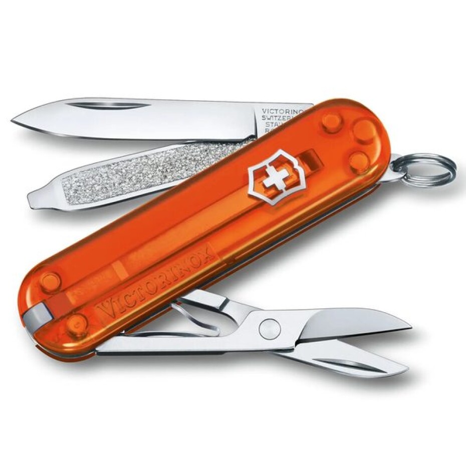 Nůž Victorinox Classic SD Transparent Colors Fire Opal - main (0)