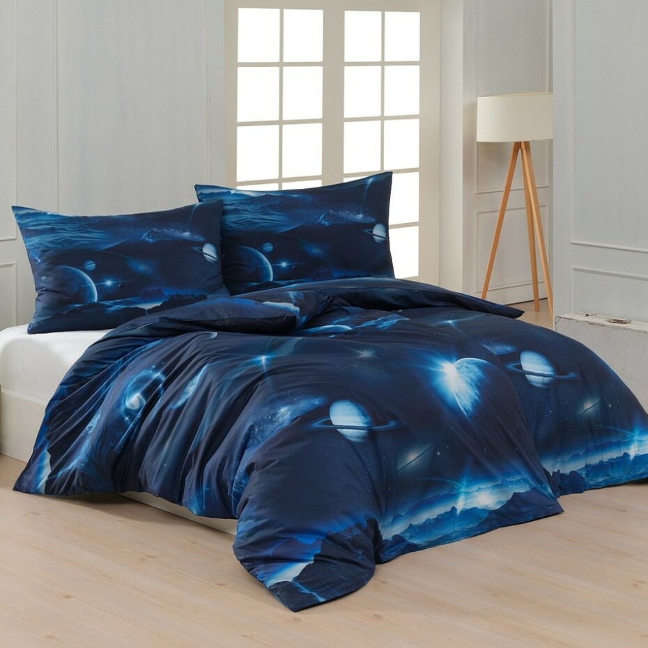 Matějovský Bavlněné povlečení Galaxie, 140 x 200 cm, 70 x 90 cm - main (0)