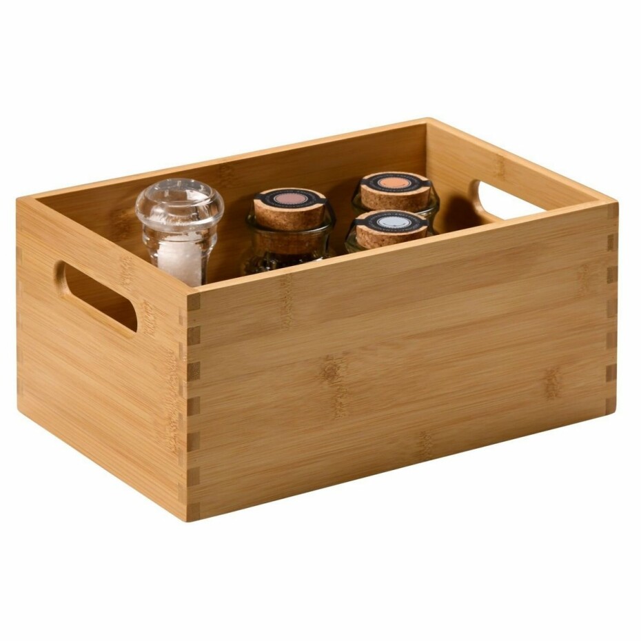 Kesper 57411 Bambusový box, 28,5 x 18,5 x 13 cm - main (1)