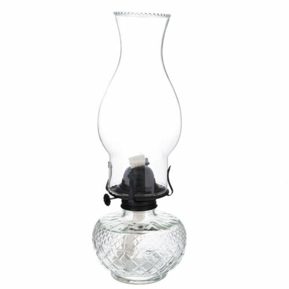 Skleněná petrolejová lampa Cursi,13 x 32,5 x 13 cm - main (0)