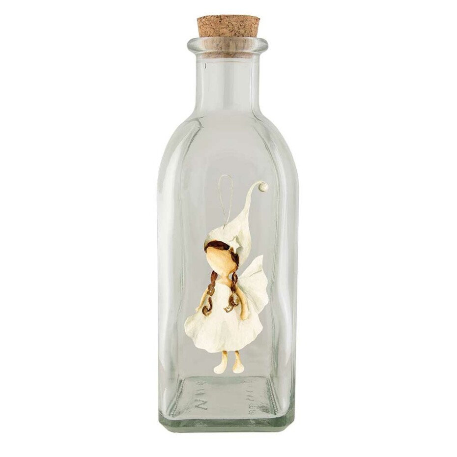 Bohemia Gifts Skleněná lahvička Anděl, 500 ml - main (0)