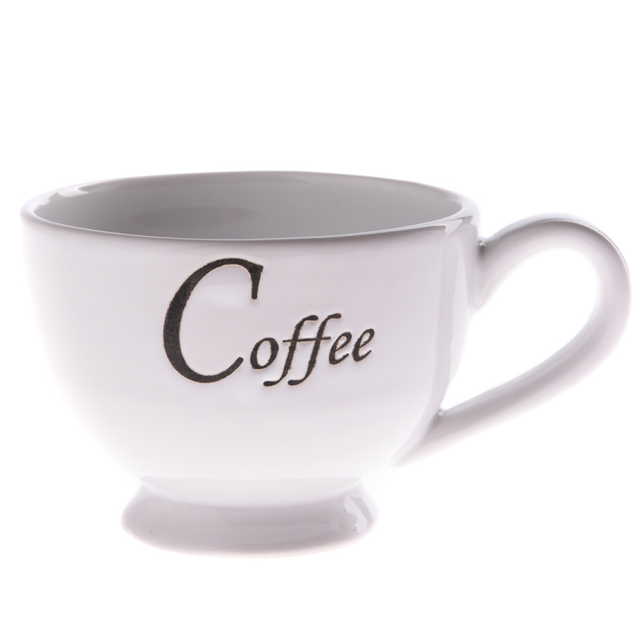 Keramický šálek Coffee 180 ml, bílá - main (0)