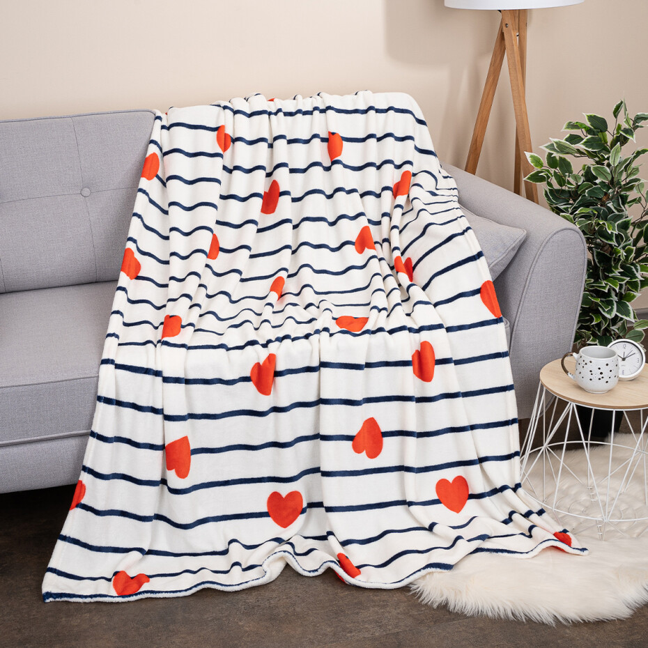 4Home Deka Soft Dreams Sea love, 150 x 200 cm  - main (1)