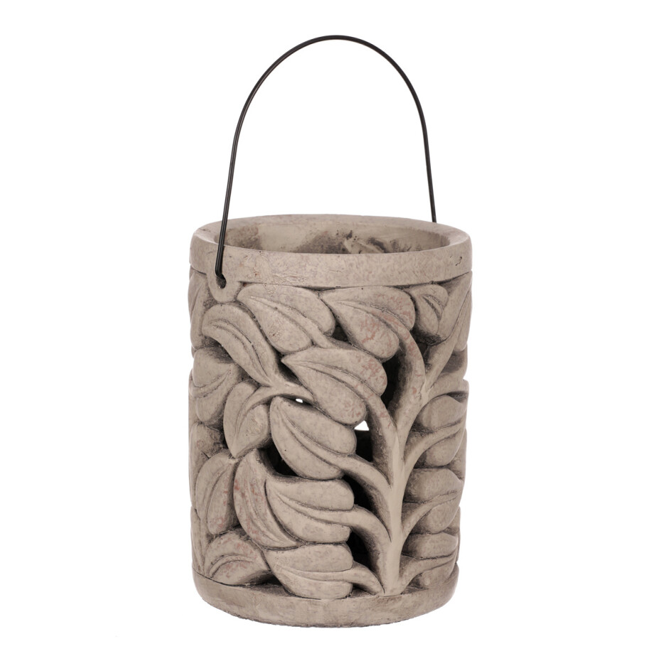 Dekorativní lucerna Folia, 19 x 25 x 19 cm, beton - main (4)