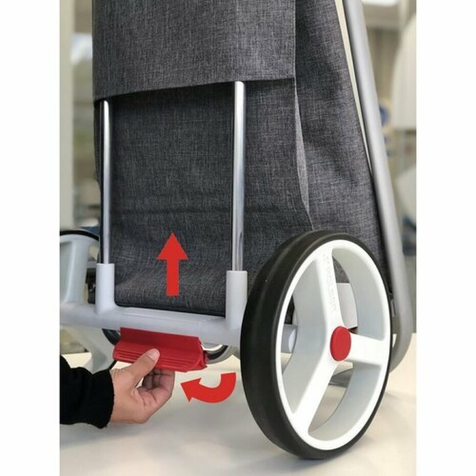 Rolser Nákupní taška na kolečkách Com Polar 8 Black Tube, šedá - main (4)